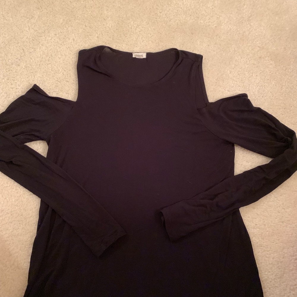 Garage cold shoulder top